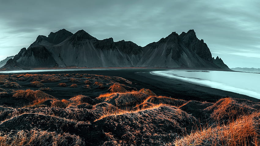 Pasmo górskie Islandia Tapeta HD