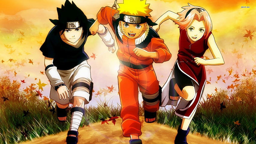 Naruto Nine Tails, Naruto Running HD wallpaper