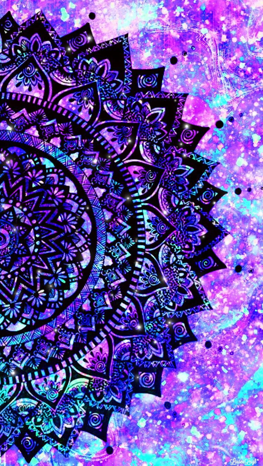 Download Pretty Galaxy Mandala Wallpaper  Wallpaperscom