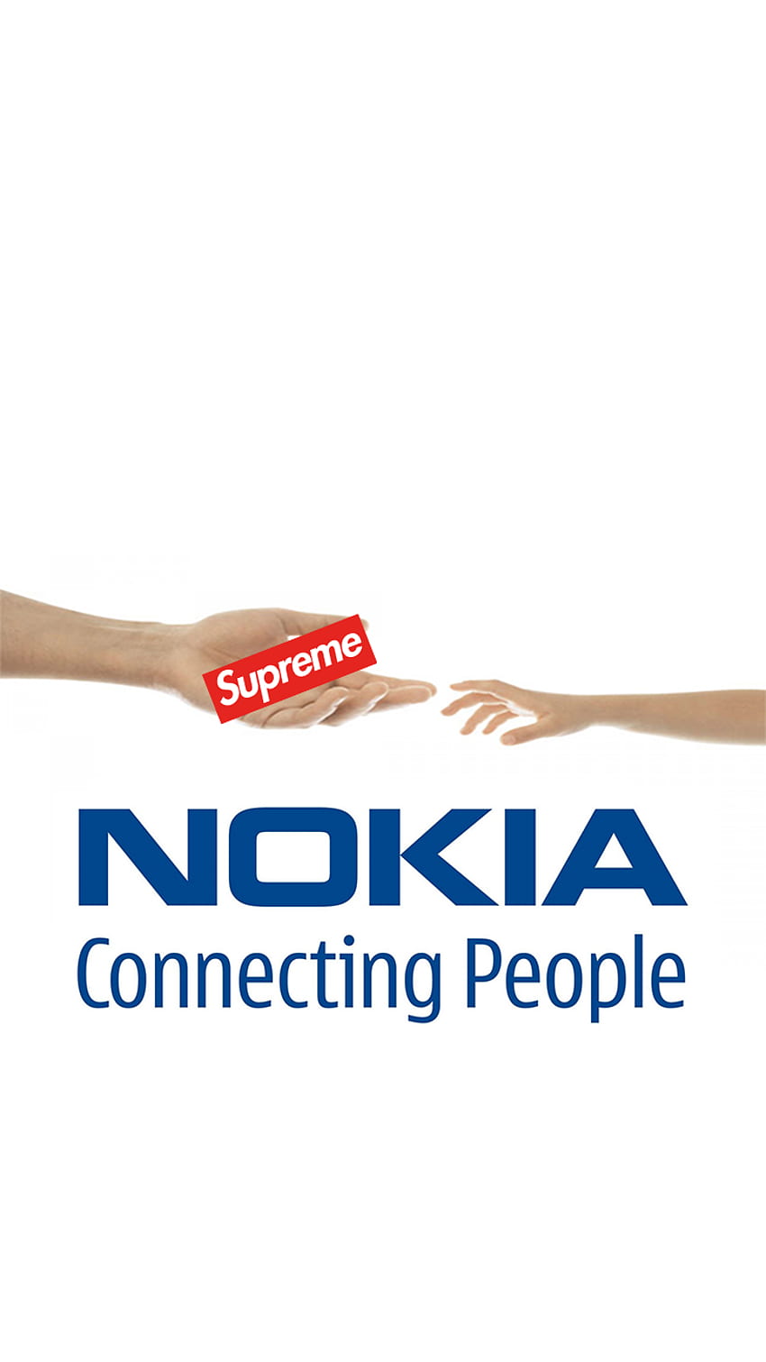 Supreme iPhone Nokia. ponsel, Ponsel, Connecting People HD phone wallpaper