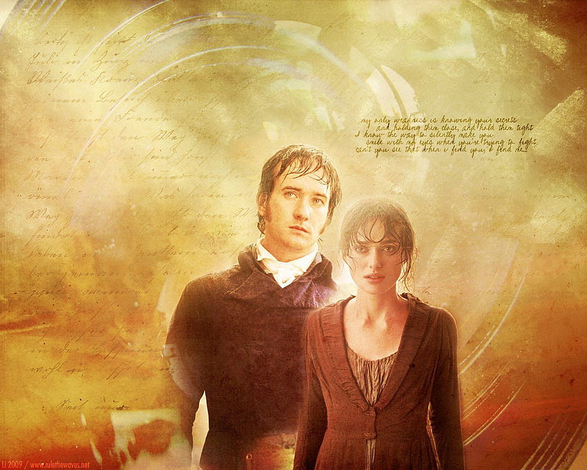 Elizabeth und Herr Darcy. Jane Austen. Stolz und Vorurteil HD-Hintergrundbild