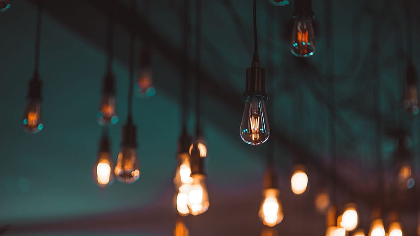 Light Bulbs, Lighting, Electricity, Blur - Romantic For Pc, Blurry Aesthetic HD wallpaper