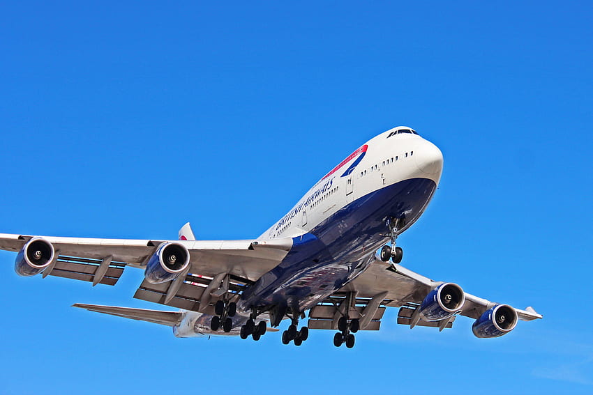 G BNLO: 引退したブリティッシュ・エアウェイズ ボーイング 747 400 高画質の壁紙