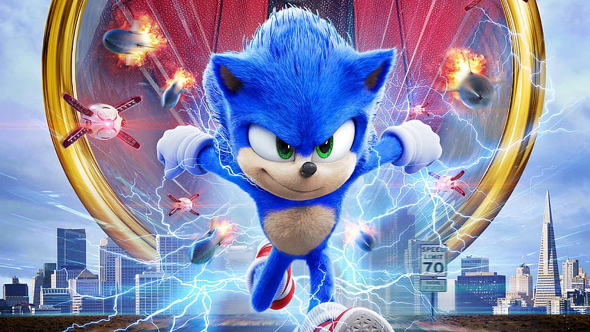 Sonic the Hedgehog Filmplakat Ultra, Sonic 2 HD-Hintergrundbild