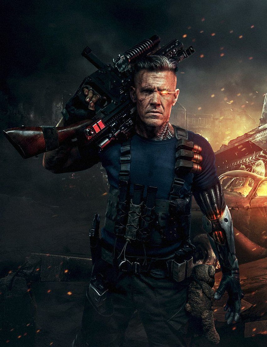 I Think There needs to be a skin of Cable from deadpool 2 HD phone wallpaper