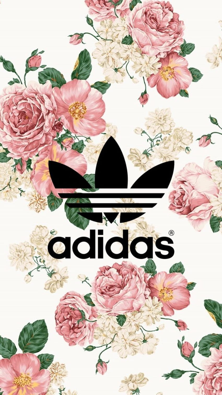 Floral Adidas - HD phone wallpaper