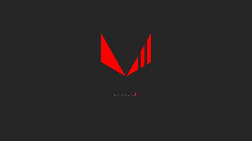 Ich habe ein für alle gemacht, die auf das neue Logo gehyped sind: AMD, Radeon Vega HD-Hintergrundbild