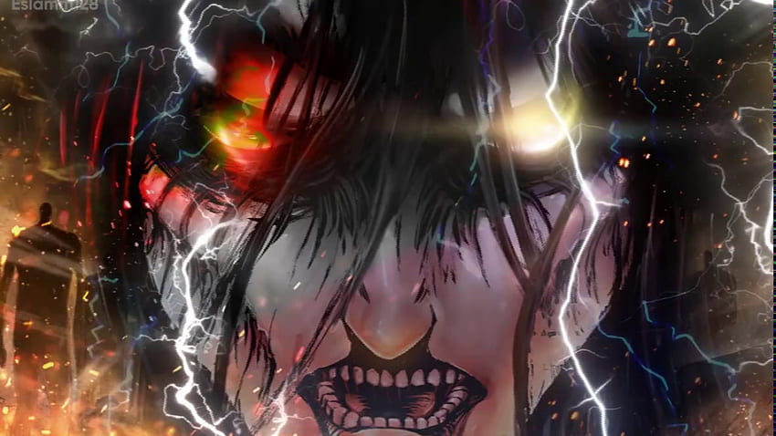 Manga Themes: attack on titan rumbling , The Rumbling HD wallpaper