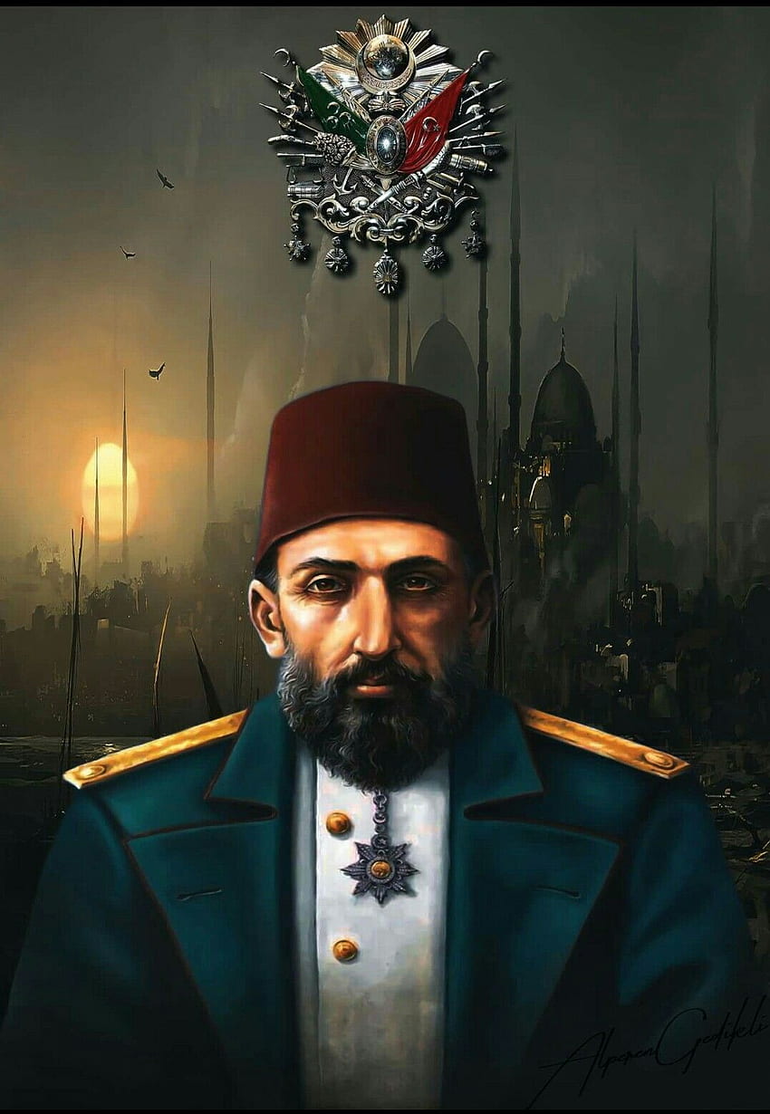 Sultão Abdülhamid Han. Kızılderili tarihi, Osmanli, Sultan, Osmanlı Papel de parede de celular HD