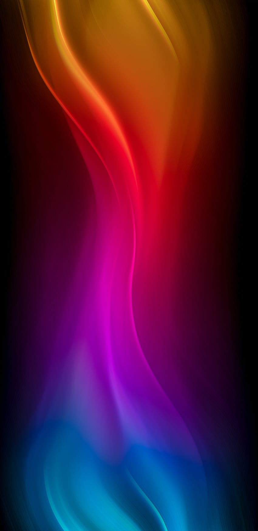 Blue Purple Red Yellow Waves Samsung Galaxy Note 9, 8, S9, S8, SQ , , Background, and HD phone wallpaper