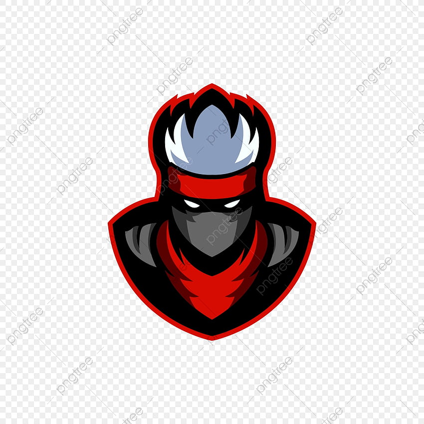 Ninja esport mascot logo By Visink | TheHungryJPEG