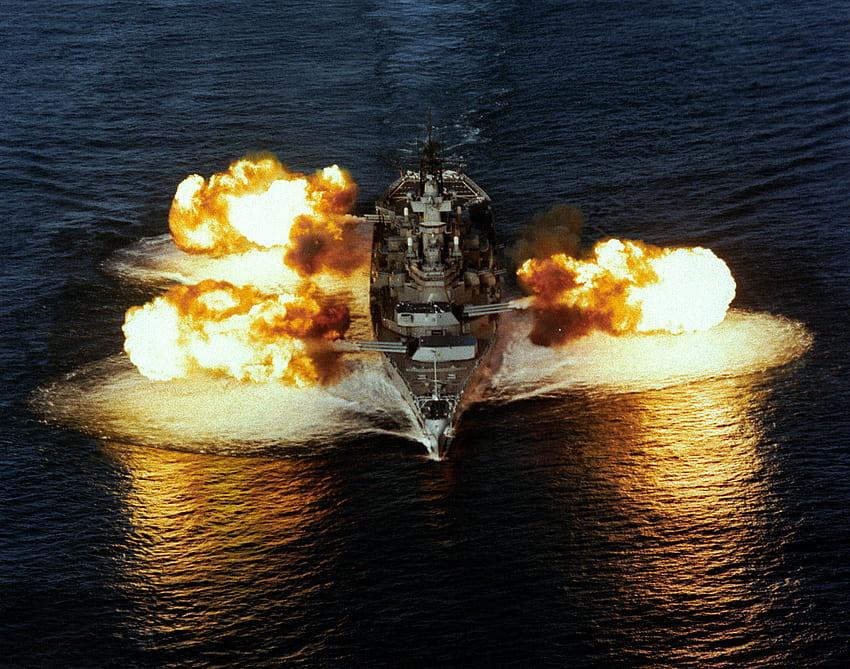 Navires, Véhicules, Classe Iowa, Cuirassés , USS Iowa Fond d'écran HD