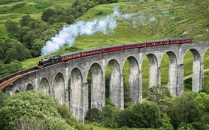 Harry Potter Fans Can Tour The Scottish Countryside On A Real Life Hogwarts Express. Travel + Leisure, Harry Potter Train HD wallpaper