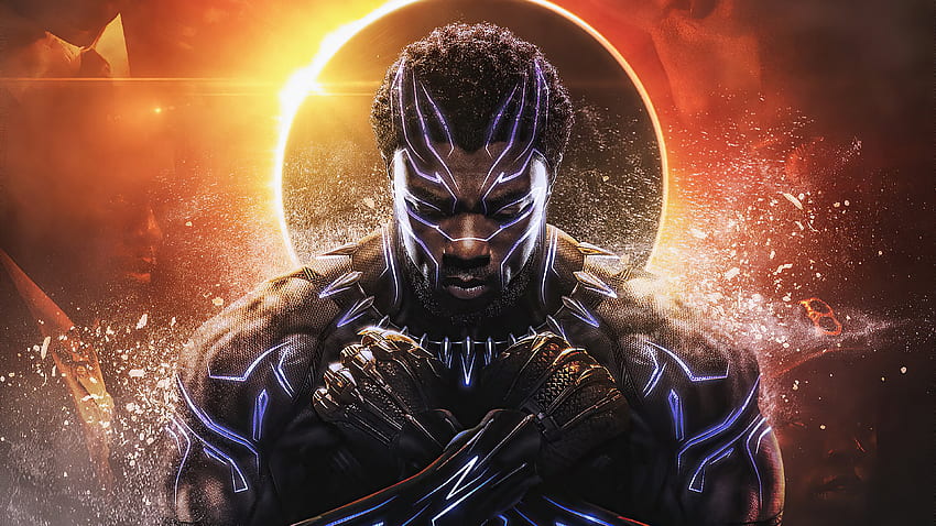 Pantera Negra, rey wakanda, 2020 fondo de pantalla