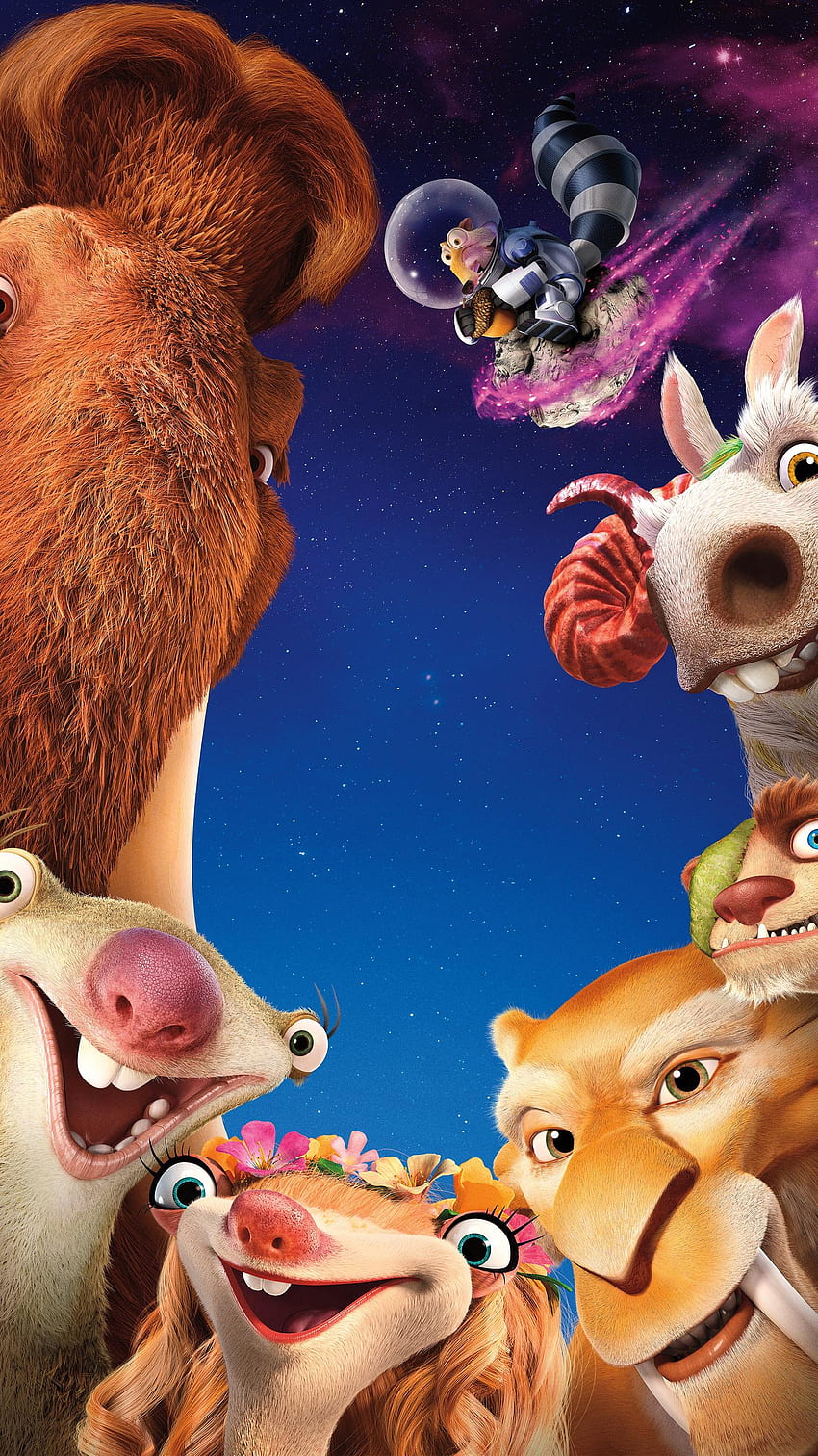 Film Ice Age: Collision Course (2022). wallpaper ponsel HD