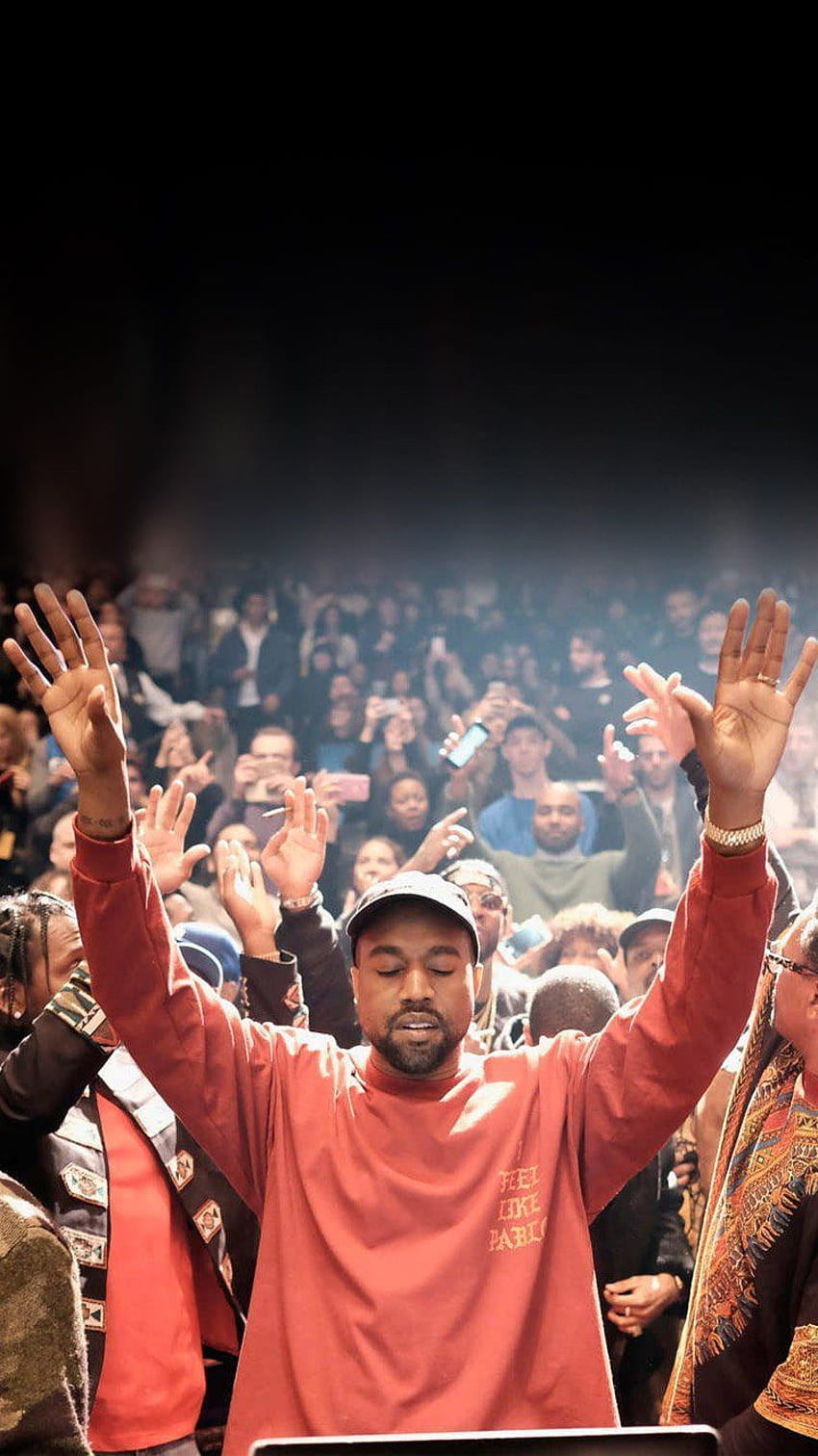 Kanye West Background Famous . Kanye west , Rapper iphone, Kanye west background, Famous Rappers HD phone wallpaper