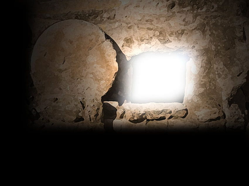resurrection tomb background