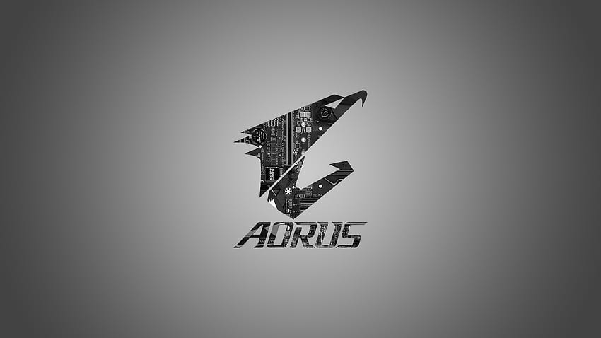 Gigabyte - Aorus,, Лого на Aorus HD тапет