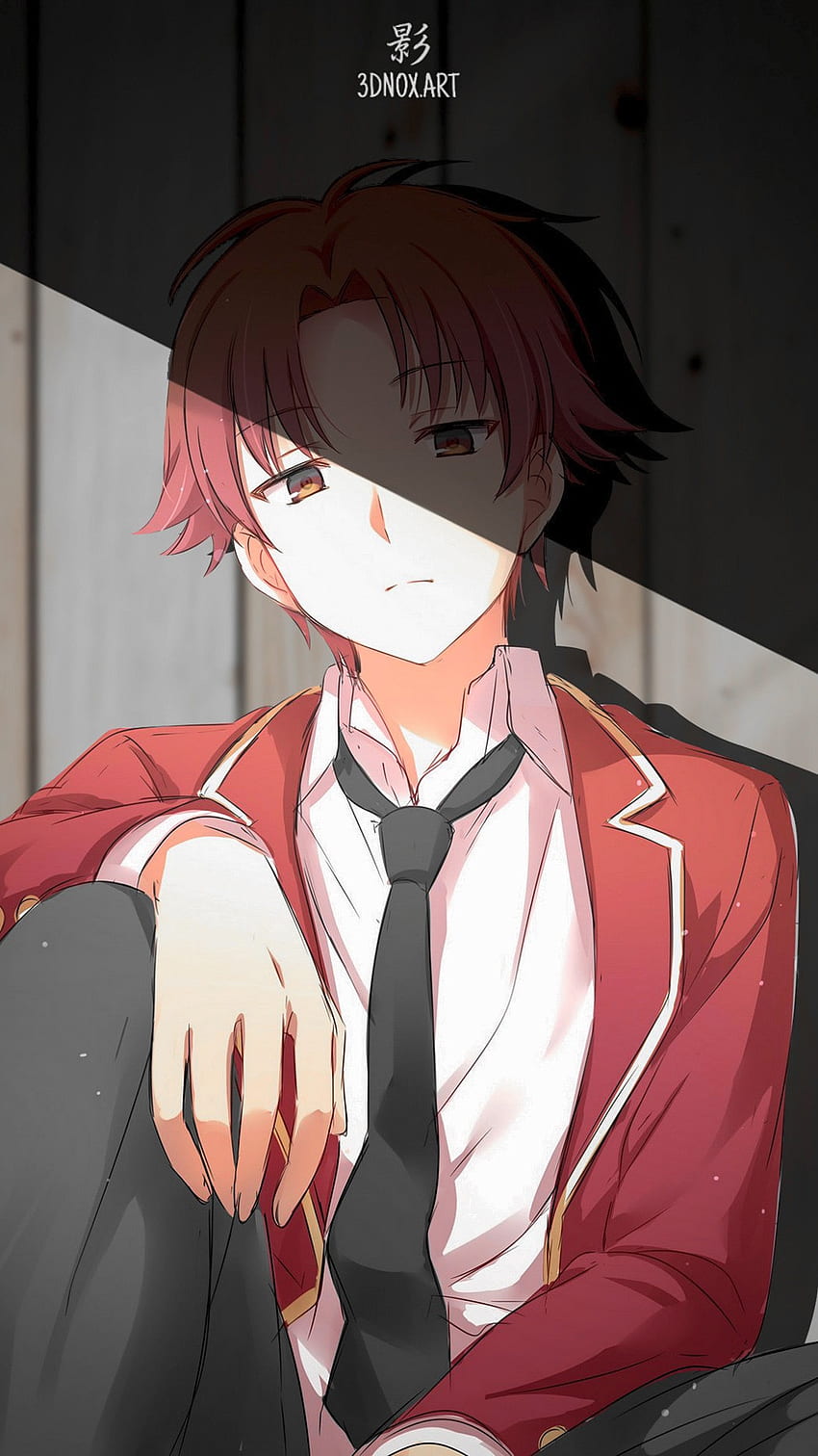 Ayanokoji Kiyotaka ศิลปะ ปาก อะนิเมะ วอลล์เปเปอร์โทรศัพท์ HD