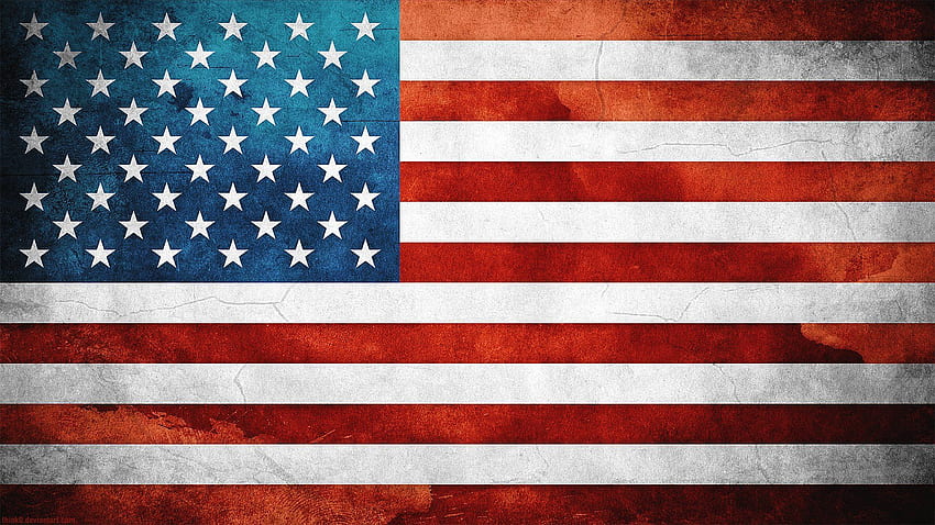 Rustic American Flag, Old Flags HD wallpaper