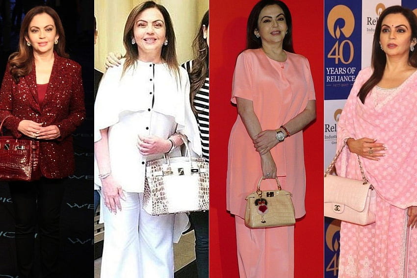 Колекцията чанти на Нита Амбани: Chanel, Celine, Fendi и много Hermès – носени за среща с принц Чарлз или за гледане на IPL игри по крикет. South China Morning Post HD тапет