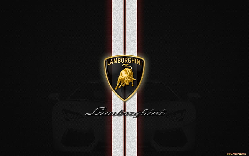 Auto, marki, logo, Lamborghini Tapeta HD
