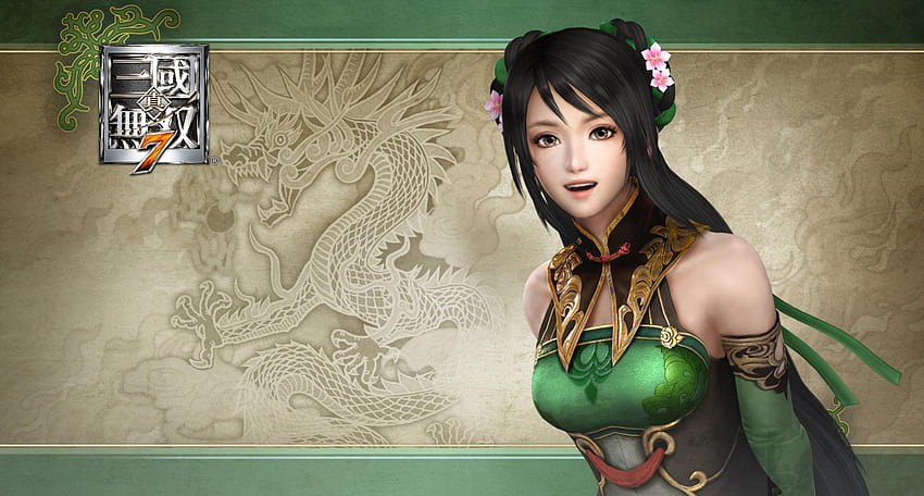 Guan Yinping, guerreiros da dinastia, jogos, cg, videogames, menina, fêmea papel de parede HD