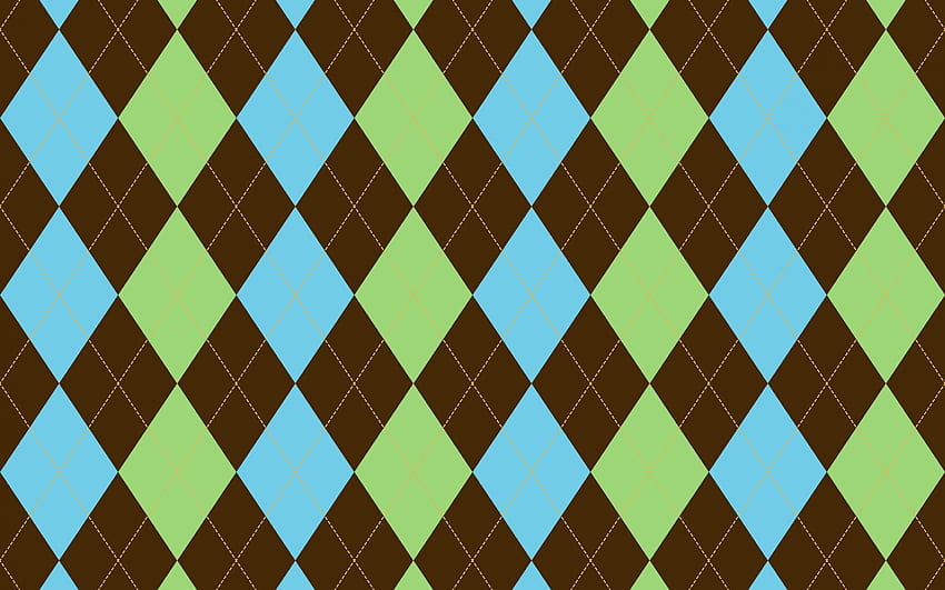 Zielony, niebieski, brązowy, retro, retro tekstura, geometryczna tekstura, retro trójkąty tło z rozdzielczością. Wysoka jakość Tapeta HD