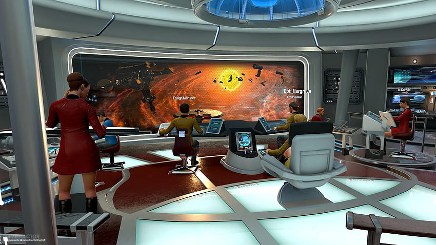 Di Dai un'occhiata alla USS Enterprise in Star Trek: Bridge Crew 3 7 Sfondo HD