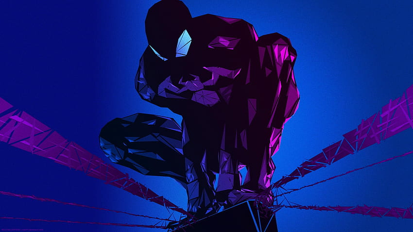✔70 fumetti, Spider Man / e Mobile - Android / iPhone (png / jpg) (2022), Spider Man Viola Sfondo HD