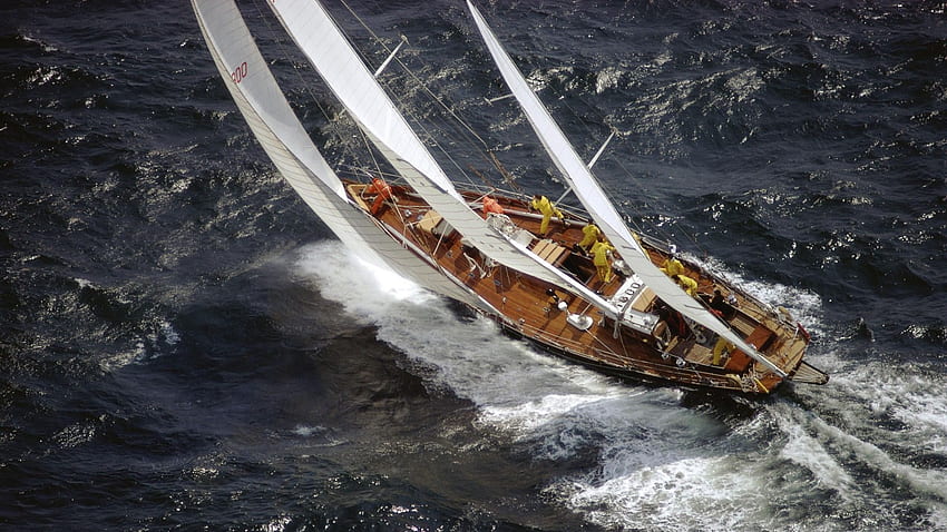 Inseln Rennen Segelschiffe /. Segeln, Boot, klassisches Segelboot, Segelboot-Sturm HD-Hintergrundbild