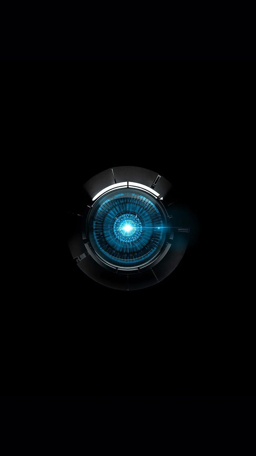 Neonowy reaktor łukowy, Iron Man Jarvis Tapeta na telefon HD