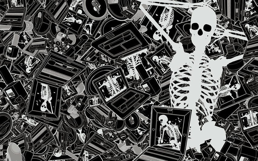 Ciemna sztuka grafika fantasy artystyczny oryginalny horror zło przerażający straszny upiorny halloween., Spooky Cute Tapeta HD