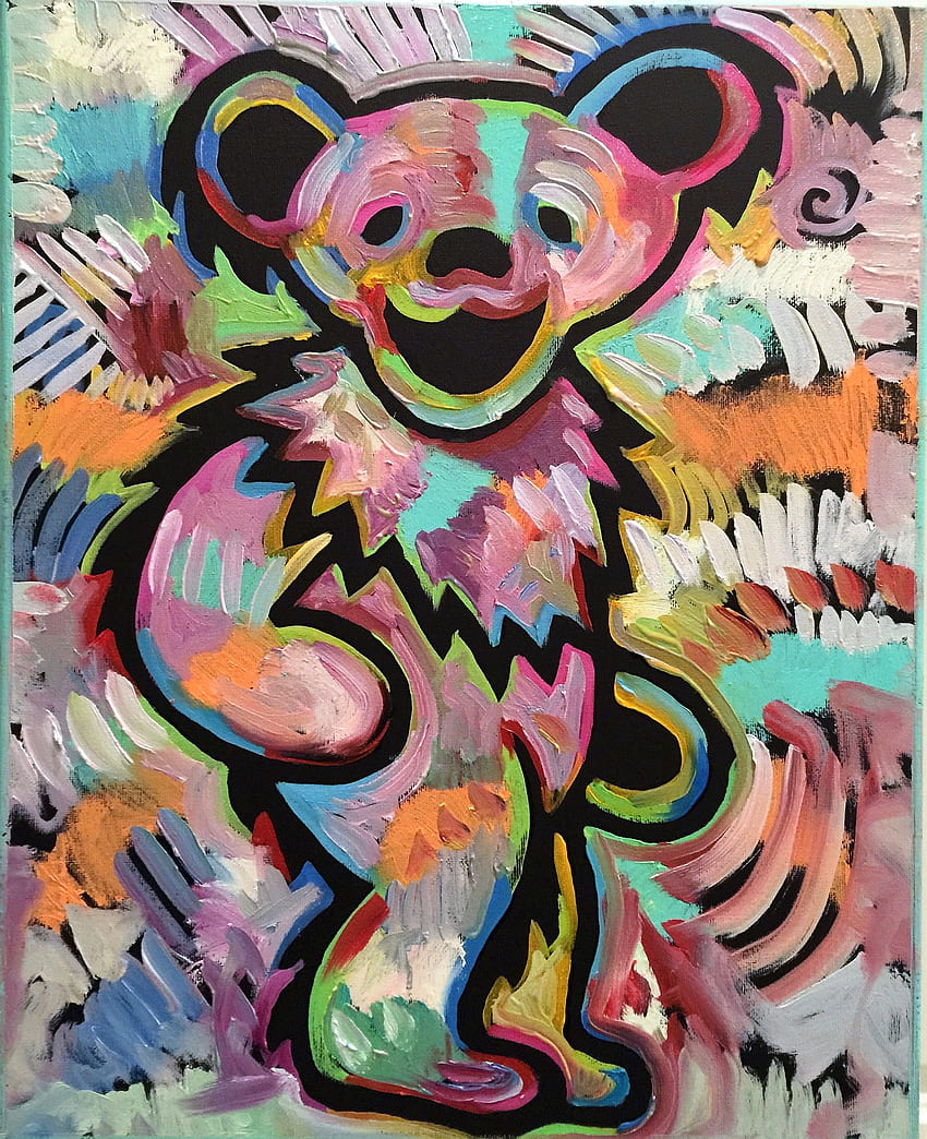 Grateful Dead Dancing Bear painting by artist Matt Pecson. Grateful dead  dancing bears, Grateful dead bears, Grateful dead tattoo HD phone wallpaper  | Pxfuel