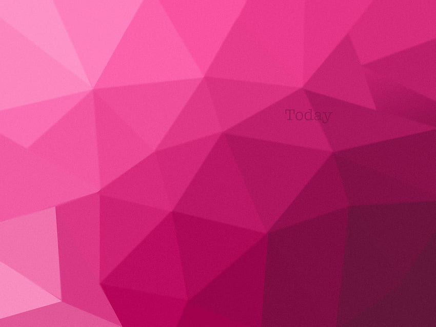 Pink Geometric, Colorful Geometric Triangle HD wallpaper
