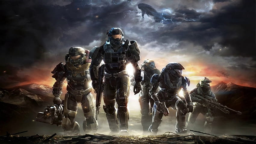 Halo Reach Noble Team Animated, Noble 6 HD тапет