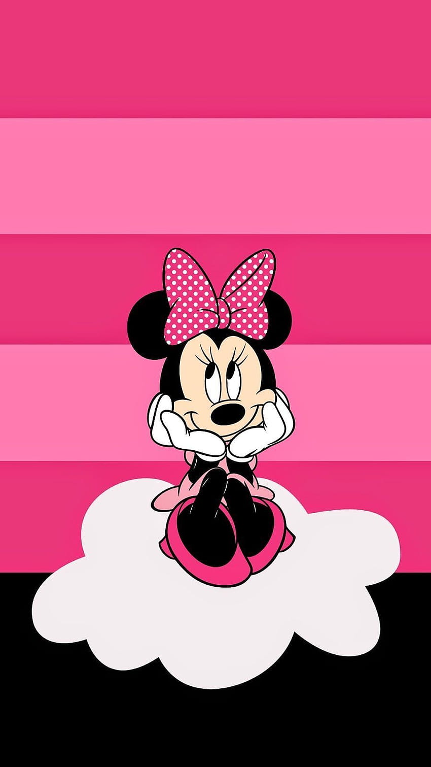 Pink Minnie Mouse - Top Pink Minnie Mouse Background - Minnie mouse , Mickey mouse , Minnie mouse background HD phone wallpaper