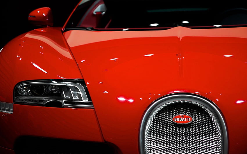 Bugatti Veyron, Red Bugatti HD wallpaper | Pxfuel