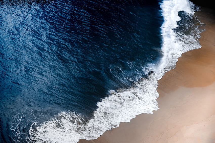 Bali, playa, olas del mar fondo de pantalla