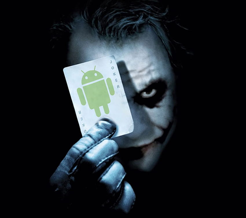 Android Robot Joker Card . Background HD wallpaper