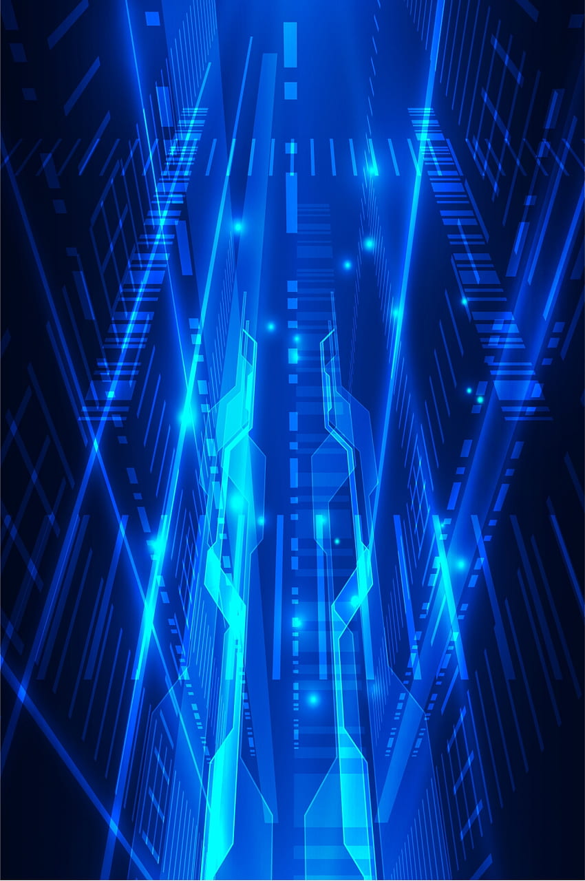 Textura azul Tech Light Background, azul, high-end, atmosfera de fundo para Papel de parede de celular HD