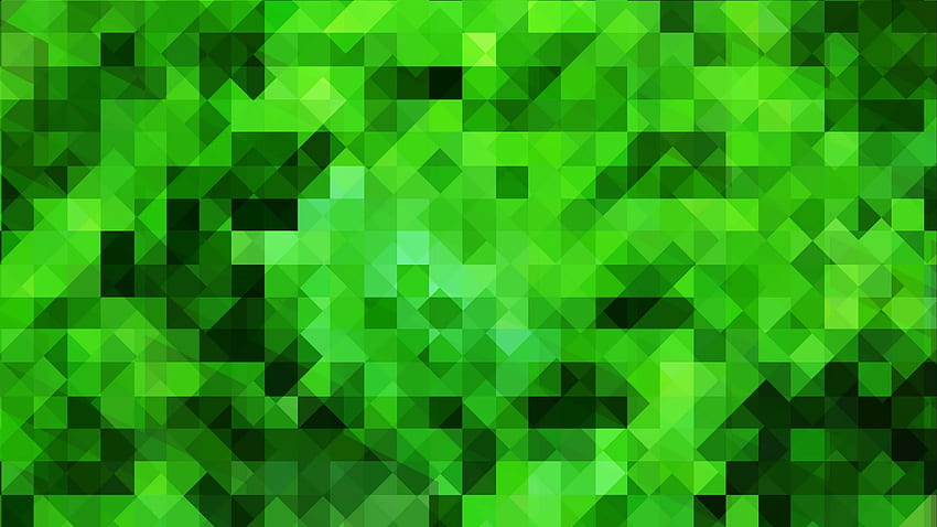 píxeles, textura, panorámica verde 16:9, textura verde claro fondo de pantalla
