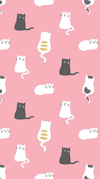 Desenhos de gatinhos fofos HD wallpapers