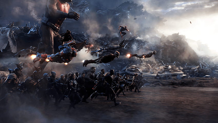 Avengers Endgame Final Battle, Battle Scene HD wallpaper