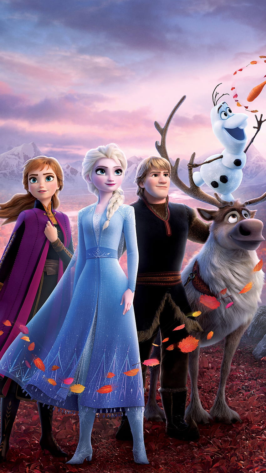 Movie, Disney's Animation Movie, Frozen 2, Sisters, 4к, Sony Xperia Z5 in 2020. Disney princess frozen, 겨울왕국 , 겨울왕국 디즈니 영화 HD 전화 배경 화면