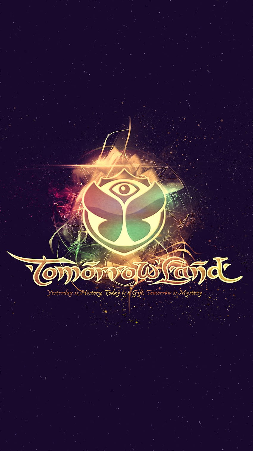 Tomorrowland Elektronik Müzik Festivali Logosu iPhone 6 Plus HD telefon duvar kağıdı