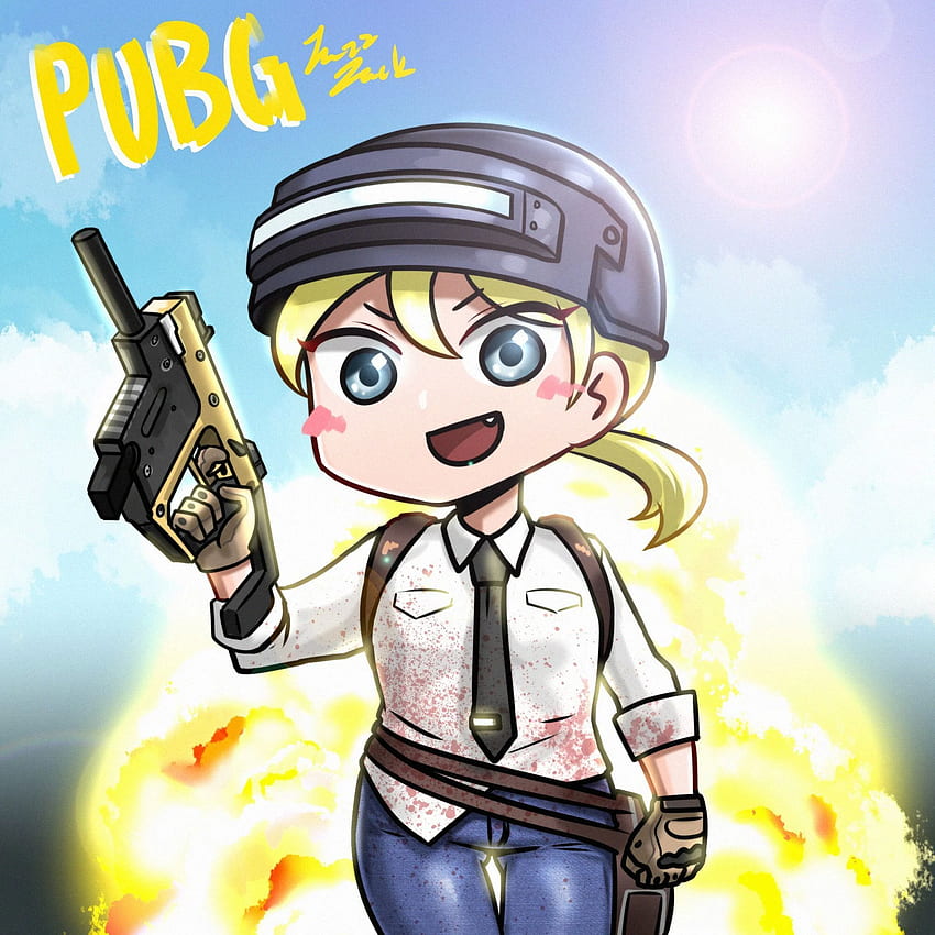 Pubg Cartoon HD phone wallpaper