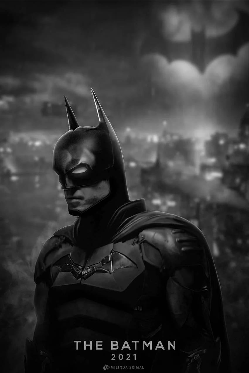 The Batman 2021, Gray Batman HD phone wallpaper