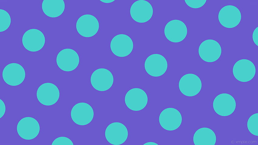 blue polka dots purple spots slate blue medium turquoise HD wallpaper