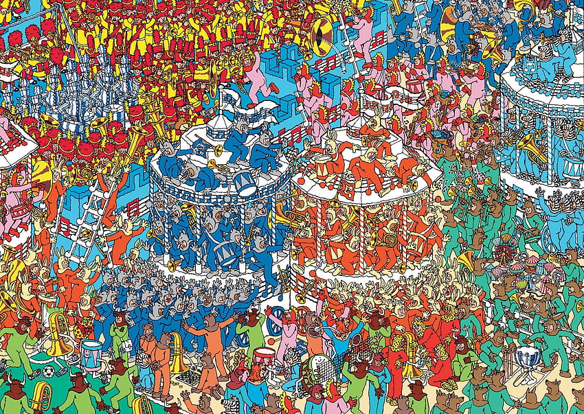 px ¿Dónde está Waldo? 1657.35 KB fondo de pantalla